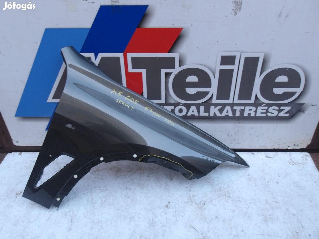 [GYÁRI BONTOTT] BMW JOBB ELSŐ SÁRVÉDŐ KIS SÉRÜLT | X5 G05